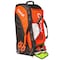 Onix Pro Team Wheeled Duffel Bag, Orange/Black KZ7400-PWDOB - alternate 2